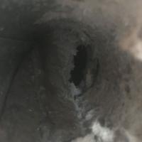 Lint collecting and blocking airflow in a dryer vent